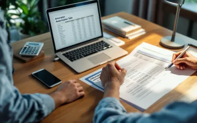 Tabla de Amortización de Crédito Automotriz: Aprende a Leerla y Comparar